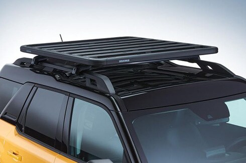 Descubre Accesorios Ford Bronco en PR, Parrillas y Transportadores Yakima Plataforma de Carga